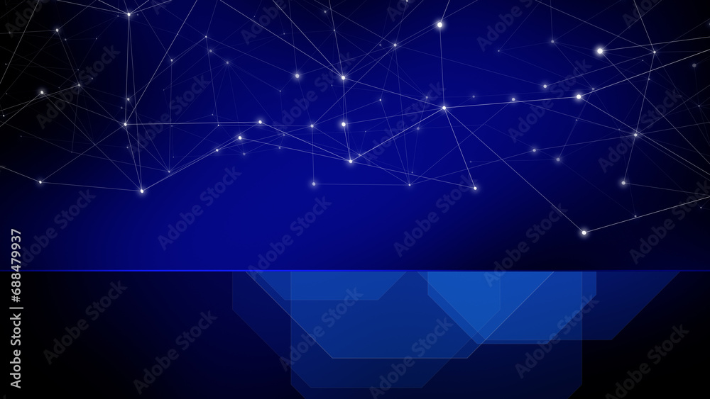 Wall mural line connected layout using abstract lines, clear pattern, and geometric composition simple, modern 