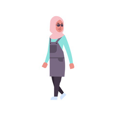 set of middle eastern style poses happy