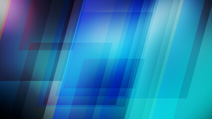 Blue geometric rectangle pattern energetic and vibrant abstract design for stylish and futuristic concept presentation with interconnected shapes and colorful rectangles on digital art background