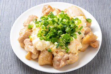 鶏肉のチキン南蛮風。
