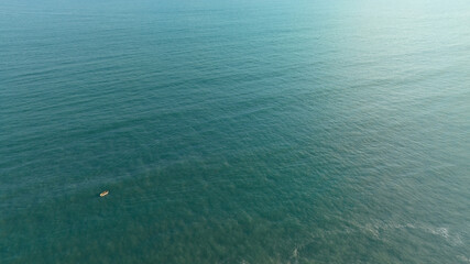 Beautiful sea water landscape in sunrise