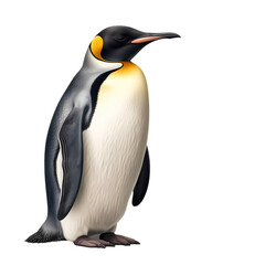 Fototapeta premium Penguin isolated on transparent background