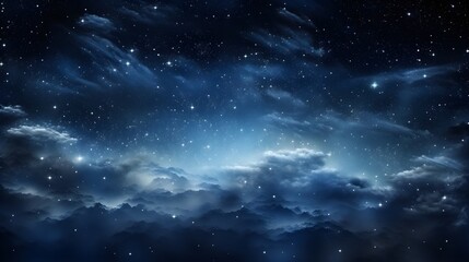 starry night sky