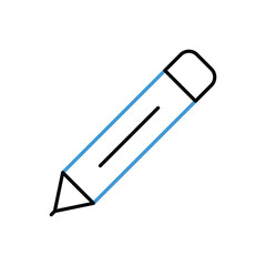  Edit icon vector stock illustration