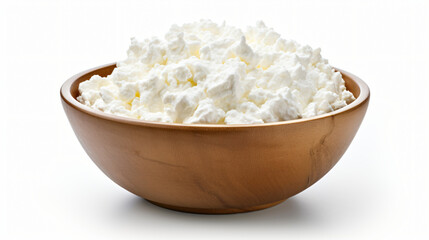 Delicious Bowl of Cottage Cheese - obrazy, fototapety, plakaty