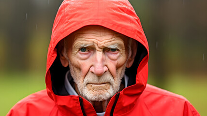 Obraz premium The hard life of refugees and the poor.