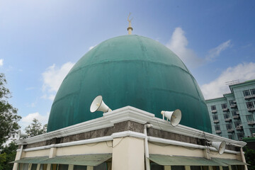 The dome of the mosque