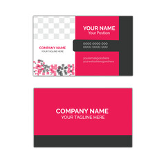 card set Classic Simple Business Card Layout.Multipurpose Business Card.Personal visiting card with Vector illustration. Stationery design with simple modern luxury elegant abstract .