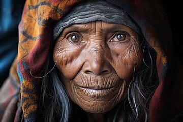 Old African woman