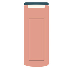 minimalist cosmetic package vector