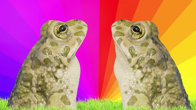 toad with clouds 