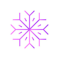 snow gradient icon