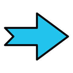 Arrow icon design, illustration design