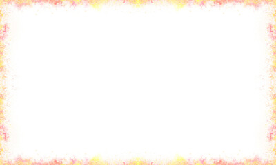 luxury gold color glitter boeder frame retangle tansparent background