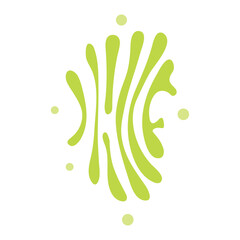 Golgi apparatus structure. Vector Illustration