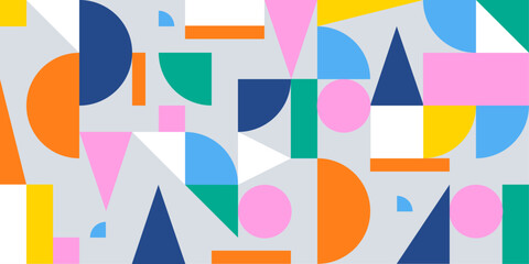 Obraz premium pattern with shapes