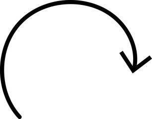 Black hand drawn arrows on white background. Curve arrow icon. Arrow, cursor icon. Collection of vector pointers. Back, Forward, Next, Previous sign