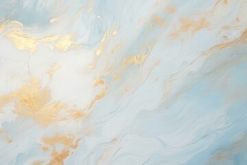 Marbled blue white golden abstract background. Liquid marble ink pattern. abstract background with...