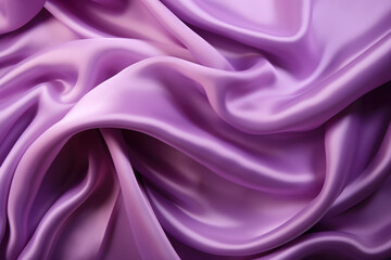 Obraz premium Wavy silk fabric background texture