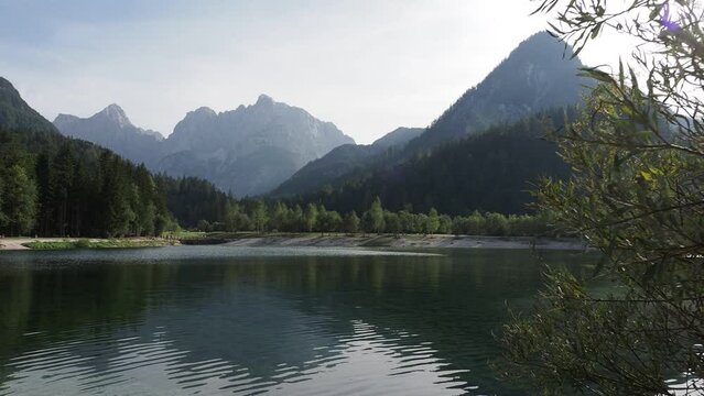 Lake Jasna in Julian Alps, Slovenia