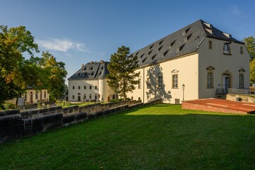 Fototapeta na wymiar Konigstein or Koenigstein fortress, Saxony, Germany