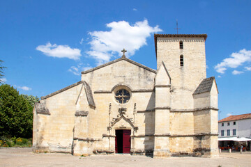 Coulon. Eglise sainte trinité. Deux Sèvres, Poitou Charentes	