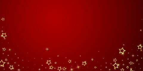 Starry night fairy tale background.