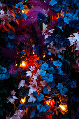 christmas background purple