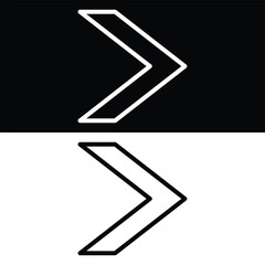 Arrow icon design, illustration design