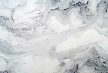 Obraz premium Marbled white abstract background. Liquid marble ink pattern. abstract white paint mixing in water