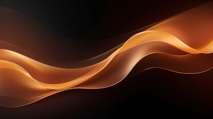 Abstract flowing line waves. Luxury background. generative AI