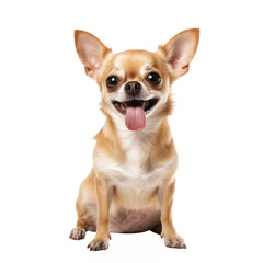 Obraz premium cute dog looking isolated on white