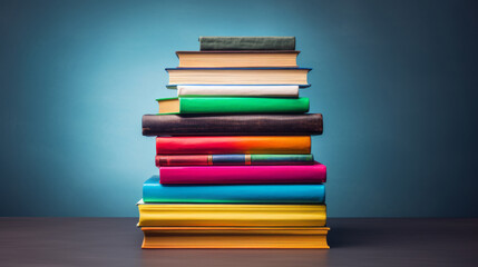 coloring books stacked