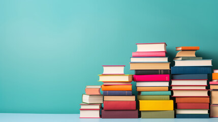 coloring books stacked