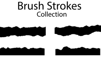 Vector Brush Black Color template