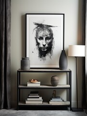 Timeless Charcoal Sketch Wall Art: Embrace Classic Elegance
