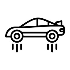 Flying car Icon