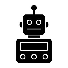Fototapeta premium Robot Icon