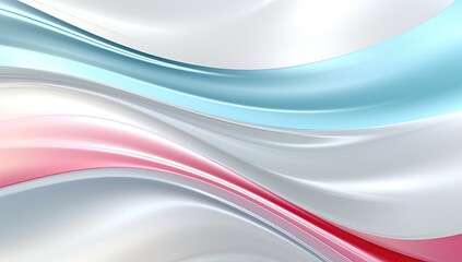 Abstract blue and white waves background. Created with Ai