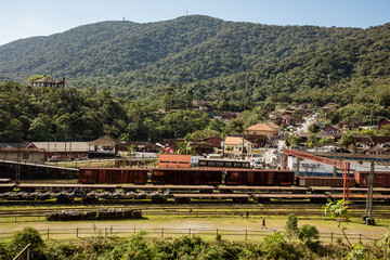Paranapiacaba, village founded by english immigrants in 1867, built the Santos city and Sao Paulo...