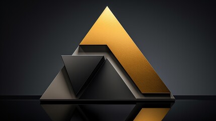 Triangle background for graphics work. Created with Ai