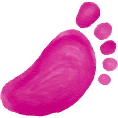 Little Feet PNG Transparent, Drawing Little Feet, Baby Footprints Clipart, Baby Footprints Colorful