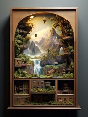 Diorama Wall Art: Immersive 3D Scenes in Miniature Masterpieces