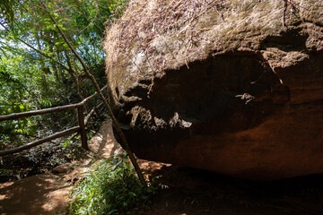 Naka Cave is a cave located in the area, Phu Langka National Park Bueng Khong Long District, Bueng Kan Province