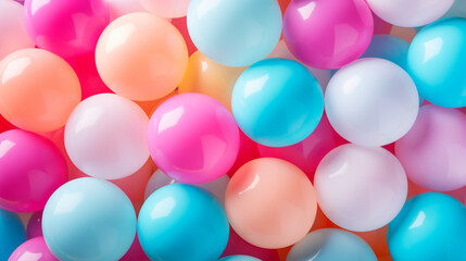 Fototapeta na wymiar colorful balloons background shiny