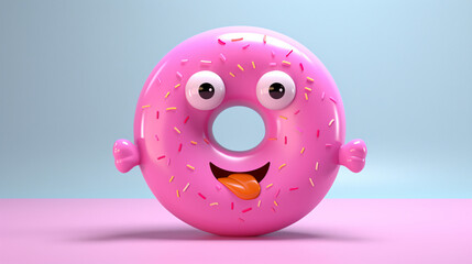 Cute Cartoon Donut