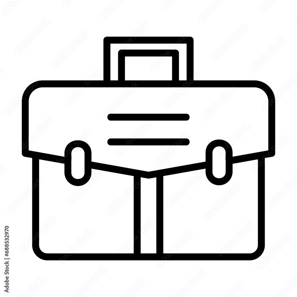 Canvas Prints briefcase icon