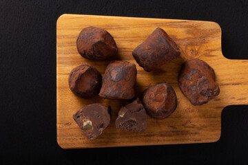 カカオトリュフ　オレンジピール