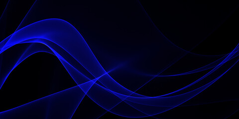 abstract blue wave background