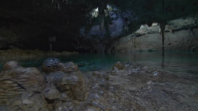 cenote taak bi ha in tulum mexico 